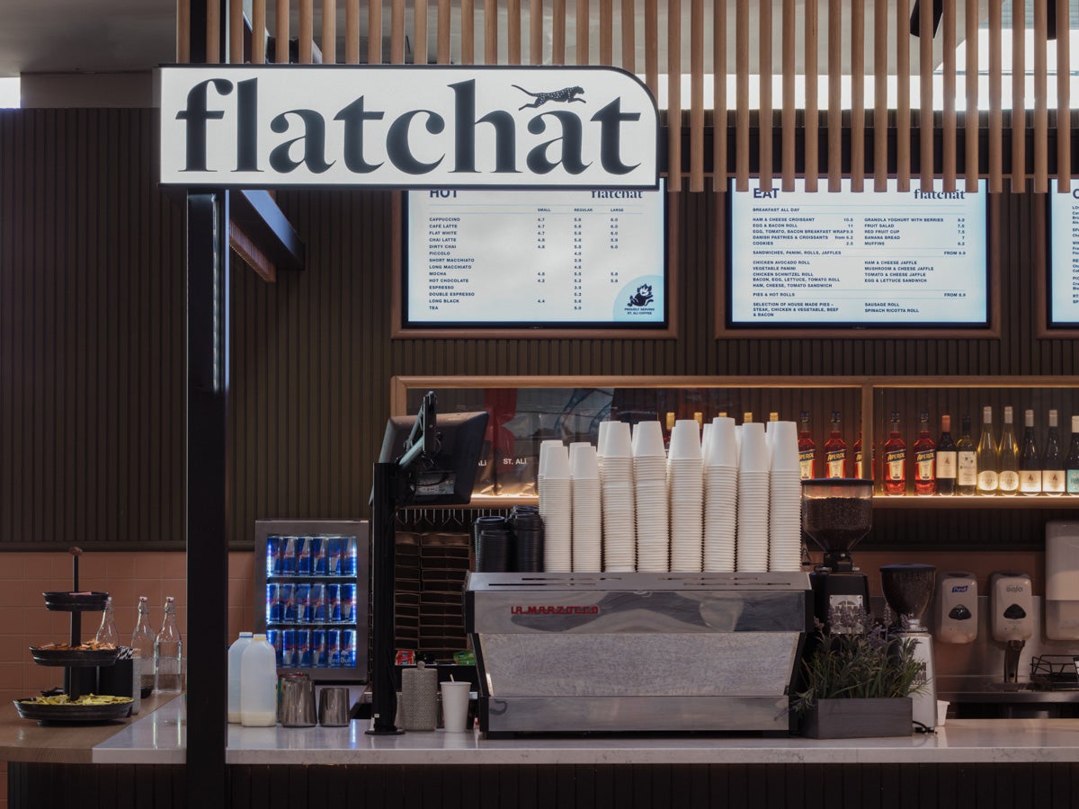 Flat Chat Espresso Bar Melbourne Airport